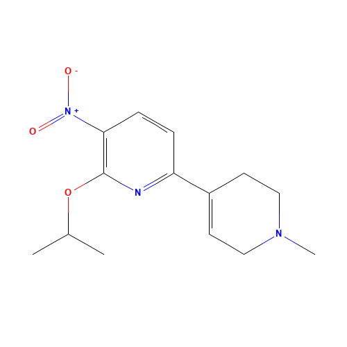 6-(1-methyl-3,6-dihydro-2H-pyridin-4-yl)-3-nitro-2-propan-2-yloxypyridine (CAS: 1462950-97-5) - Related Chemical Product