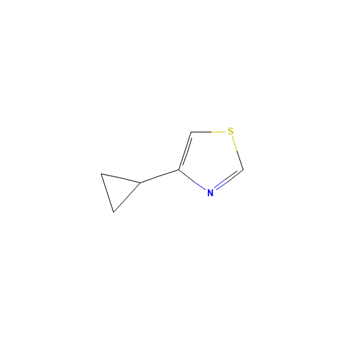 4-cyclopropyl-1,3-thiazole (CAS: 433217-34-6) - Related Chemical Product