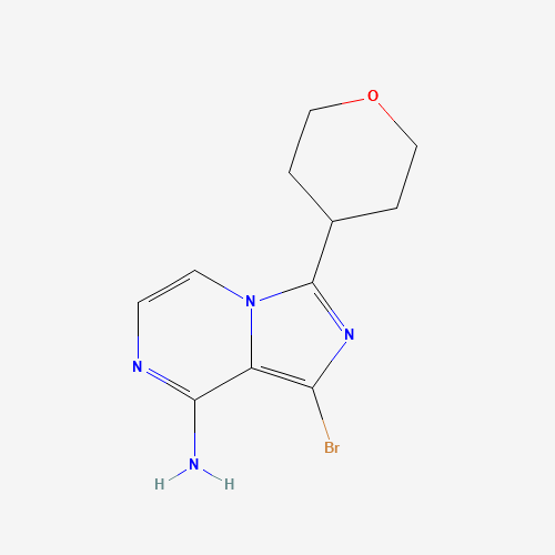 1-bromo-3-(oxan-4-yl)imidazo[1,5-a]pyrazin-8-amine (CAS: 1419221-27-4) - Related Chemical Product