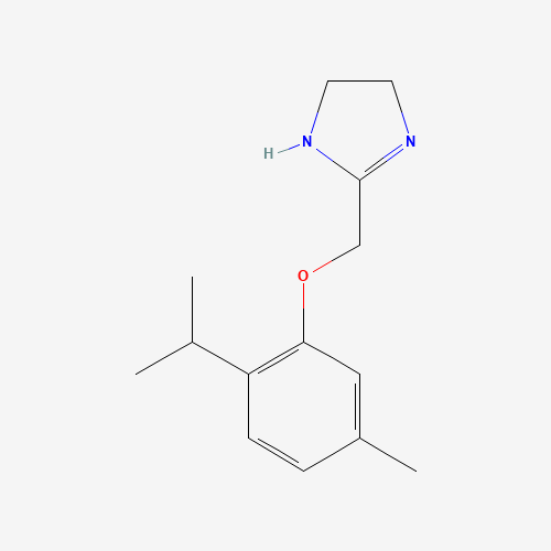 2-[(5-methyl-2-propan-2-ylphenoxy)methyl]-4,5-dihydro-1H-imidazole (CAS: 24243-97-8) - Related Chemical Product