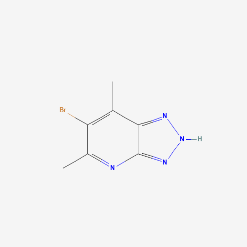 6-bromo-5,7-dimethyl-2H-triazolo[4,5-b]pyridine (CAS: 121655-34-3) - Related Chemical Product