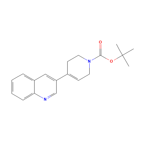 tert-butyl 4-quinolin-3-yl-3,6-dihydro-2H-pyridine-1-carboxylate (CAS: 885609-31-4) - Related Chemical Product