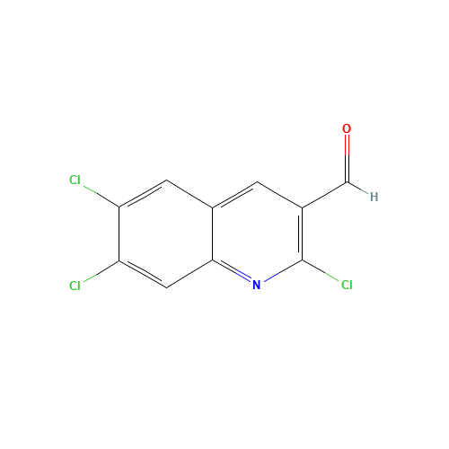 2,6,7-trichloroquinoline-3-carbaldehyde (CAS: 281208-97-7) - Related Chemical Product