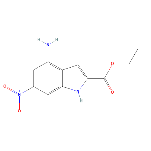 ethyl 4-amino-6-nitro-1H-indole-2-carboxylate (CAS: 1003708-94-8) - Related Chemical Product