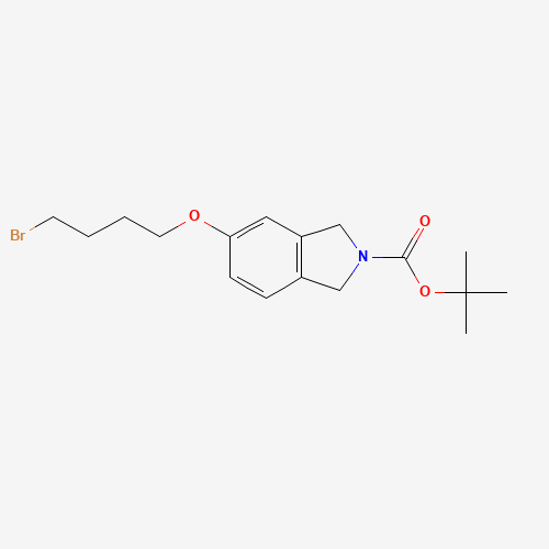 tert-butyl 5-(4-bromobutoxy)-1,3-dihydroisoindole-2-carboxylate (CAS: 1007455-16-4) - Related Chemical Product