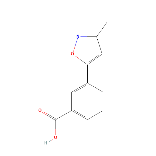 3-(3-methyl-1,2-oxazol-5-yl)benzoic acid (CAS: 628297-38-1) - Related Chemical Product