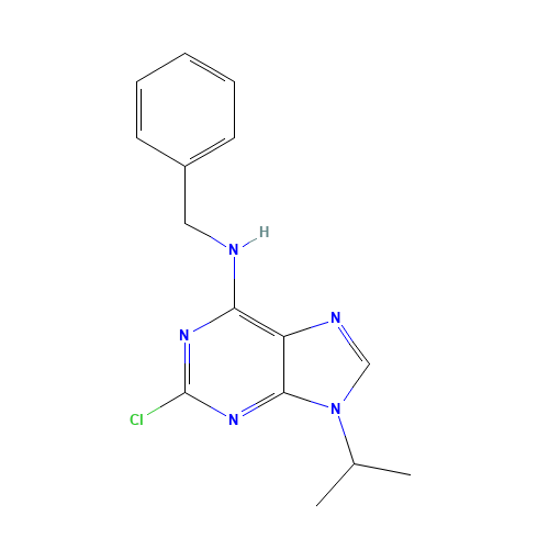 N-benzyl-2-chloro-9-propan-2-ylpurin-6-amine (CAS: 186692-41-1) - Related Chemical Product