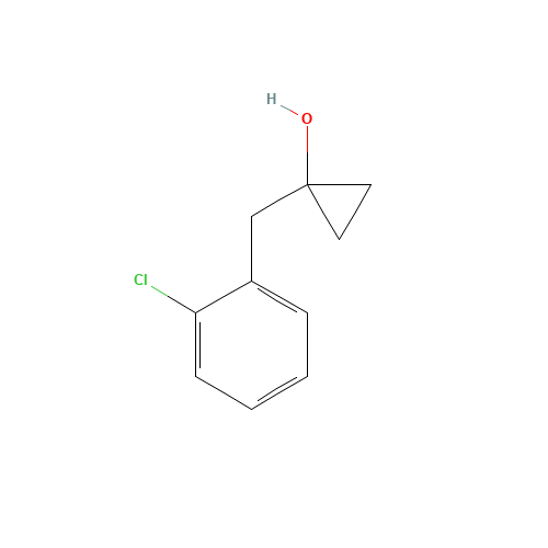 1-[(2-chlorophenyl)methyl]cyclopropan-1-ol (CAS: 1249457-49-5) - Related Chemical Product