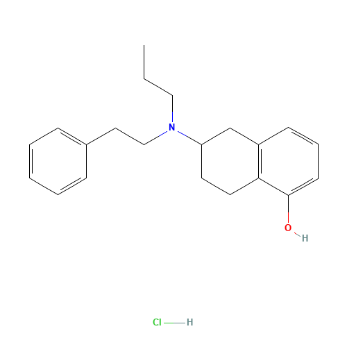 6-[2-phenylethyl(propyl)amino]-5,6,7,8-tetrahydronaphthalen-1-ol;hydrochloride (CAS: 71787-90-1) - Related Chemical Product
