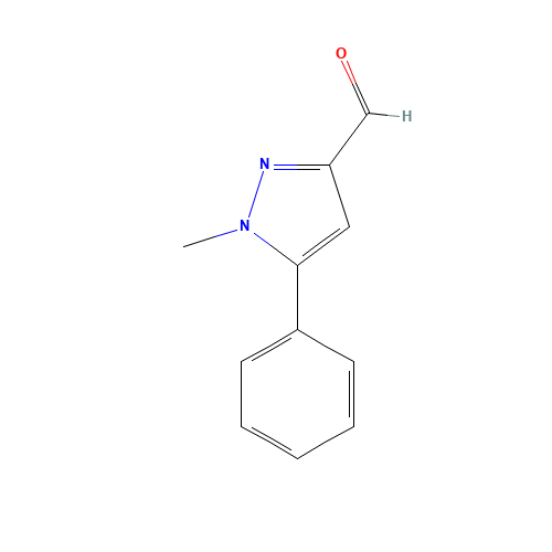 1-methyl-5-phenylpyrazole-3-carbaldehyde (CAS: 124344-94-1) - Related Chemical Product