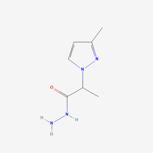 2-(3-methylpyrazol-1-yl)propanehydrazide (CAS: 1005695-50-0) - Related Chemical Product
