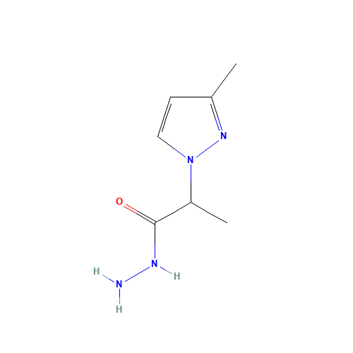2-(3-methylpyrazol-1-yl)propanehydrazide (CAS: 1005695-50-0) - Related Chemical Product