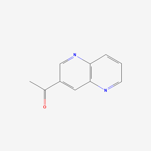 1-(1,5-naphthyridin-3-yl)ethanone (CAS: 1246088-62-9) - Chemical Structure and Molecular Formula 