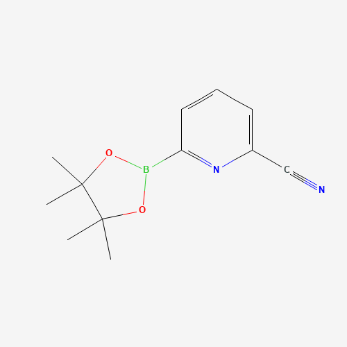 6-(4,4,5,5-tetramethyl-1,3,2-dioxaborolan-2-yl)pyridine-2-carbonitrile (CAS: 952402-79-8) - Related Chemical Product