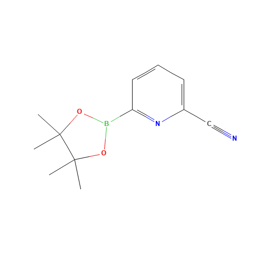 6-(4,4,5,5-tetramethyl-1,3,2-dioxaborolan-2-yl)pyridine-2-carbonitrile (CAS: 952402-79-8) - Related Chemical Product