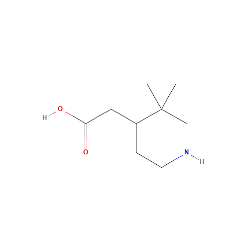 2-(3,3-dimethylpiperidin-4-yl)acetic acid (CAS: 1388144-58-8) - Related Chemical Product