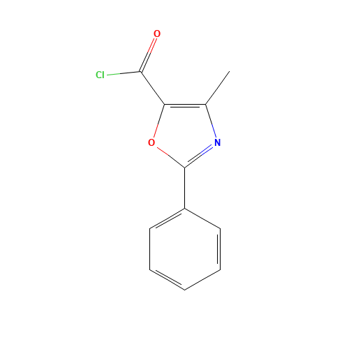 4-methyl-2-phenyl-1,3-oxazole-5-carbonyl chloride (CAS: 52169-89-8) - Related Chemical Product