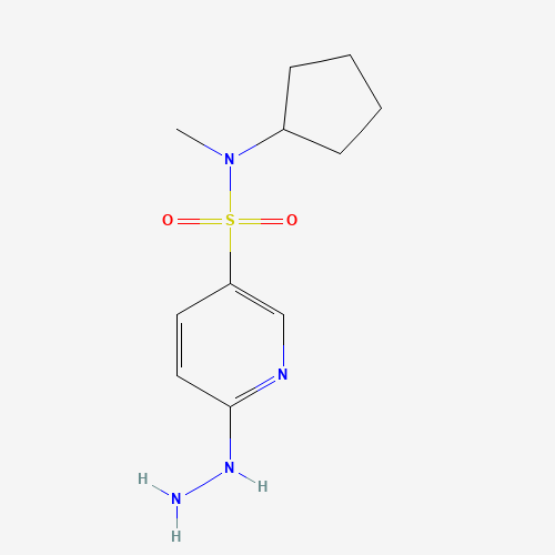 N-cyclopentyl-6-hydrazinyl-N-methylpyridine-3-sulfonamide (CAS: 1094874-04-0) - Related Chemical Product