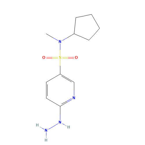 N-cyclopentyl-6-hydrazinyl-N-methylpyridine-3-sulfonamide (CAS: 1094874-04-0) - Related Chemical Product