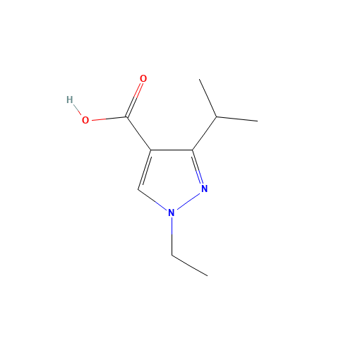 1-ethyl-3-propan-2-ylpyrazole-4-carboxylic acid (CAS: 1250570-10-5) - Related Chemical Product