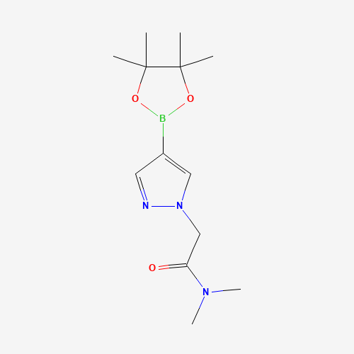 N,N-dimethyl-2-[4-(4,4,5,5-tetramethyl-1,3,2-dioxaborolan-2-yl)pyrazol-1-yl]acetamide (CAS: 930596-20-6) - Related Chemical Product