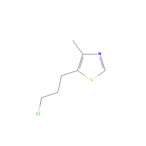 5-(3-chloropropyl)-4-methyl-1,3-thiazole (CAS: 6469-36-9) - Related Chemical Product
