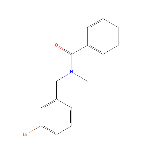 N-[(3-bromophenyl)methyl]-N-methylbenzamide (CAS: 398149-44-5) - Related Chemical Product