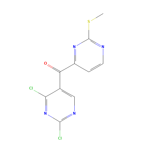 (2,4-dichloropyrimidin-5-yl)-(2-methylsulfanylpyrimidin-4-yl)methanone (CAS: 1386398-85-1) - Related Chemical Product