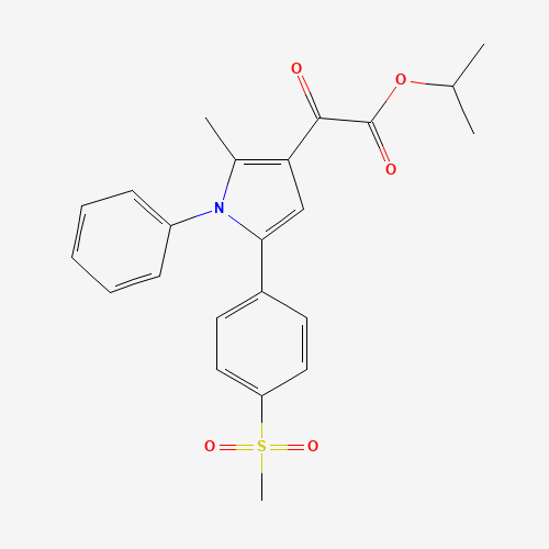 propan-2-yl 2-[2-methyl-5-(4-methylsulfonylphenyl)-1-phenylpyrrol-3-yl]-2-oxoacetate (CAS: 1005451-76-2) - Related Chemical Product