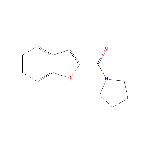 1-benzofuran-2-yl(pyrrolidin-1-yl)methanone (CAS: 92028-90-5) - Related Chemical Product
