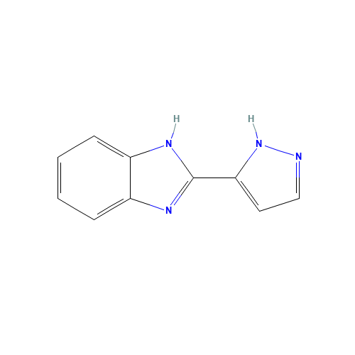 2-(1,2-dihydropyrazol-3-ylidene)benzimidazole (CAS: 380653-63-4) - Related Chemical Product
