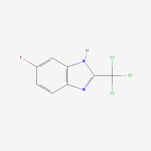 6-fluoro-2-(trichloromethyl)-1H-benzimidazole (CAS: 673487-34-8) - Related Chemical Product