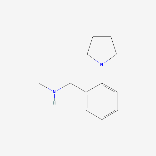 N-methyl-1-(2-pyrrolidin-1-ylphenyl)methanamine (CAS: 871217-37-7) - Related Chemical Product