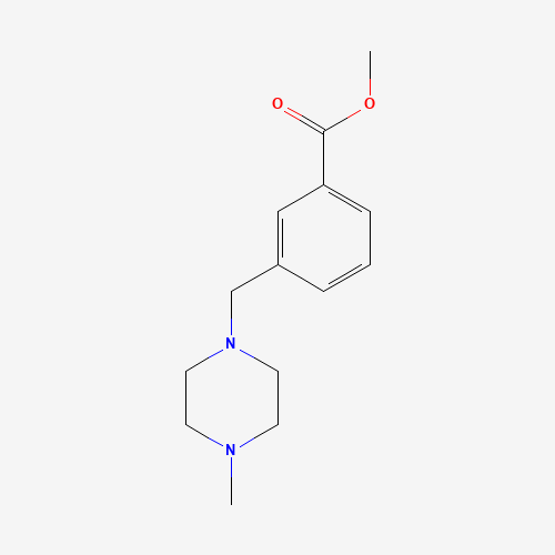 methyl 3-[(4-methylpiperazin-1-yl)methyl]benzoate (CAS: 658689-29-3) - Related Chemical Product