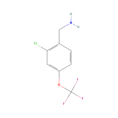 [2-chloro-4-(trifluoromethoxy)phenyl]methanamine (CAS: 874571-72-9) - Related Chemical Product