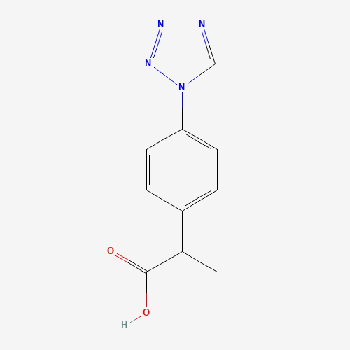 2-[4-(tetrazol-1-yl)phenyl]propanoic acid (CAS: 1374573-46-2) - Related Chemical Product