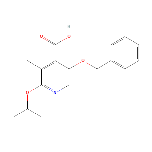 3-methyl-5-phenylmethoxy-2-propan-2-yloxypyridine-4-carboxylic acid (CAS: 1616290-60-8) - Related Chemical Product