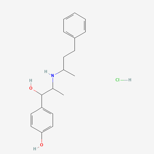 4-[1-hydroxy-2-(4-phenylbutan-2-ylamino)propyl]phenol;hydrochloride (CAS: 849-55-8) - Related Chemical Product
