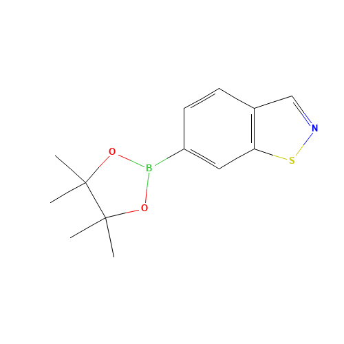 6-(4,4,5,5-tetramethyl-1,3,2-dioxaborolan-2-yl)-1,2-benzothiazole (CAS: 1104071-55-7) - Related Chemical Product