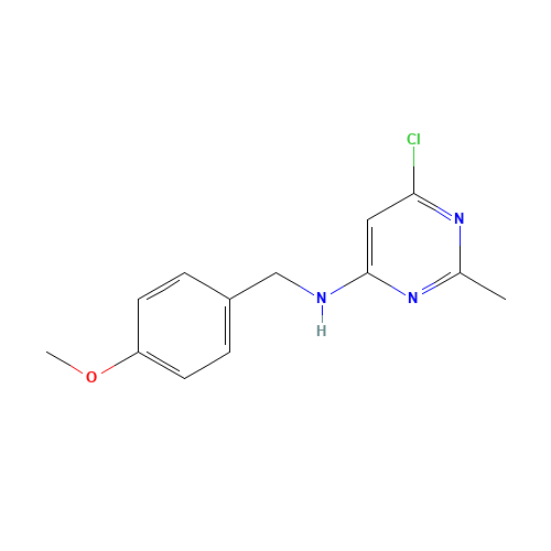 6-chloro-N-[(4-methoxyphenyl)methyl]-2-methylpyrimidin-4-amine (CAS: 1253574-21-8) - Related Chemical Product