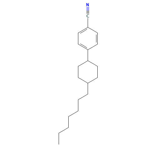 4-(4-heptylcyclohexyl)benzonitrile (CAS: 61204-03-3) - Related Chemical Product