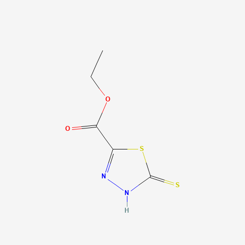 ethyl 2-sulfanylidene-3H-1,3,4-thiadiazole-5-carboxylate (CAS: 63931-01-1) - Related Chemical Product