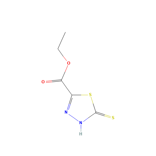 ethyl 2-sulfanylidene-3H-1,3,4-thiadiazole-5-carboxylate (CAS: 63931-01-1) - Related Chemical Product