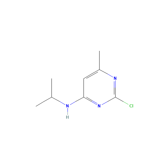 2-chloro-6-methyl-N-propan-2-ylpyrimidin-4-amine (CAS: 1207424-55-2) - Related Chemical Product