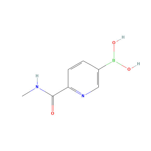 [6-(methylcarbamoyl)pyridin-3-yl]boronic acid (CAS: 1217340-94-7) - Related Chemical Product