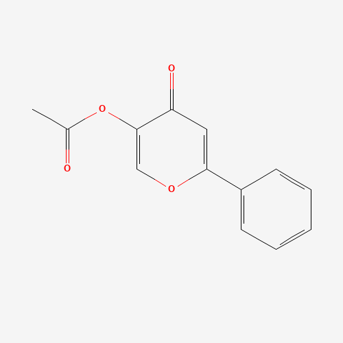 (4-oxo-6-phenylpyran-3-yl) acetate (CAS: 1333332-08-3) - Related Chemical Product