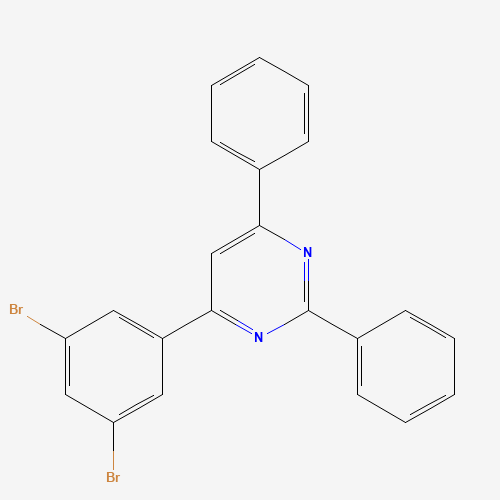 4-(3,5-dibromophenyl)-2,6-diphenylpyrimidine (CAS: 607740-08-9) - Related Chemical Product