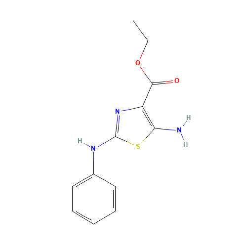 ethyl 5-amino-2-anilino-1,3-thiazole-4-carboxylate (CAS: 86998-80-3) - Related Chemical Product