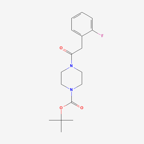 tert-butyl 4-[2-(2-fluorophenyl)acetyl]piperazine-1-carboxylate (CAS: 194943-59-4) - Related Chemical Product