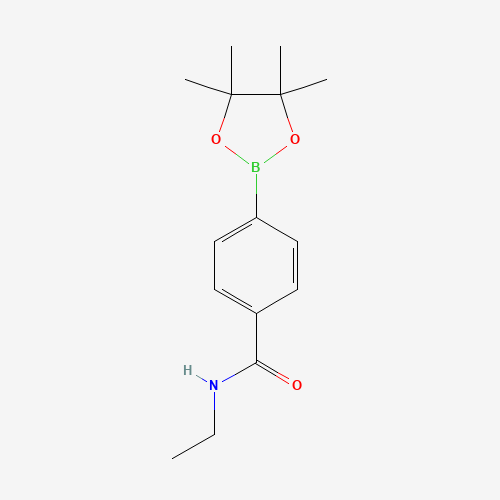 N-ethyl-4-(4,4,5,5-tetramethyl-1,3,2-dioxaborolan-2-yl)benzamide (CAS: 1415793-72-4) - Related Chemical Product